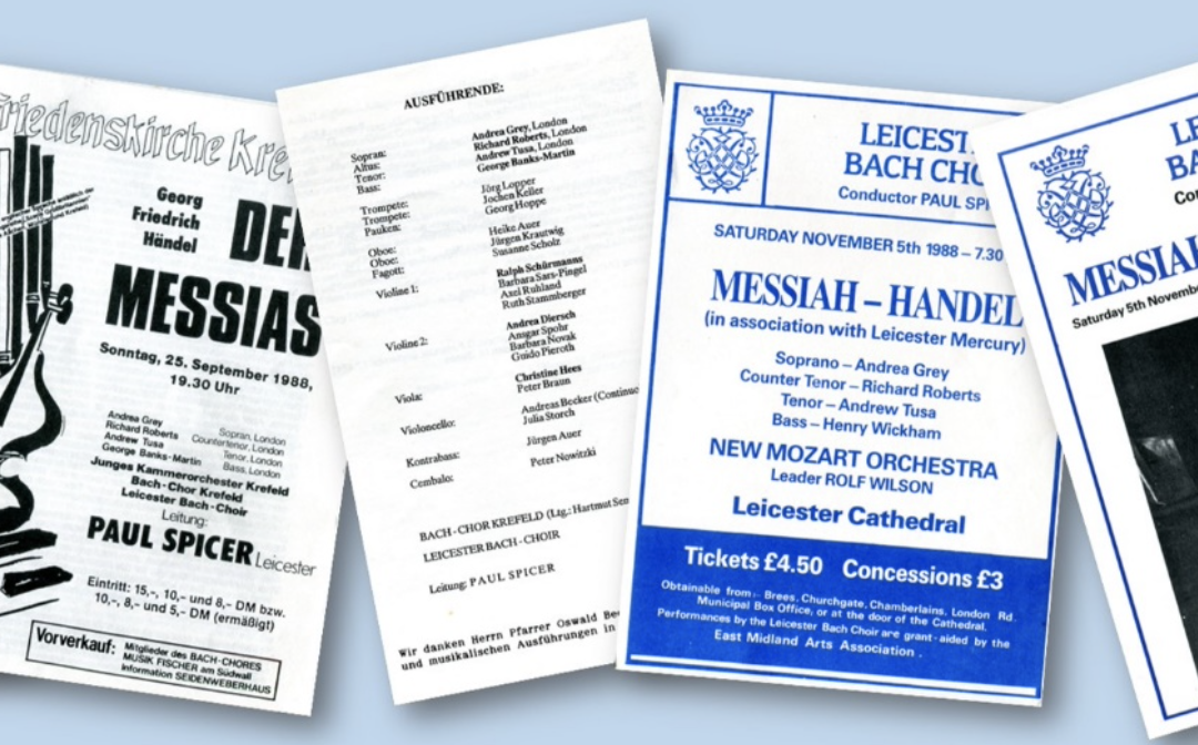 Landmark Performances of Messiah by the LBC – 1988 International Exchange